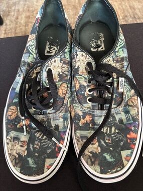 Vans Multicolor Star Wars Canvas Low-Top Sneakers
